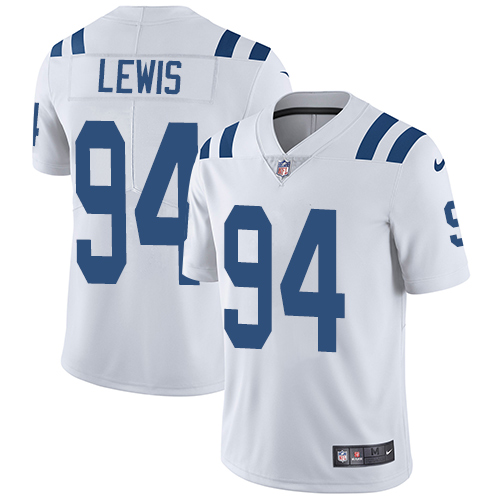 Nike Colts #94 Tyquan Lewis White Men's Stitched NFL Vapor Untouchable Limited Jersey